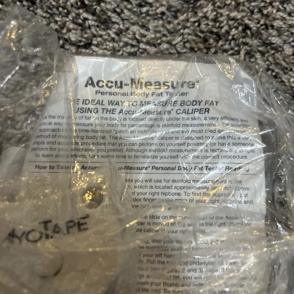 Штангенциркуль Accu-Measure с измерительной лентой MyoTape никогда не открывался - Изображение 3 из 3