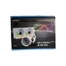 Lian Li GA II TRINITY SL-INF 240MM - AIO CPU Liquid Cooler - GA2T24INW - WHITE