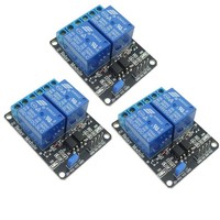 3 StüCk 2 Kanal Relais Modul Relais Modul-Brett Relaisschaltmodul | DC 5V Relay
