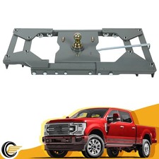 Carbon Steel Gooseneck Hitch System For Ford F-250 F-350 F-450 Super Duty 17-22