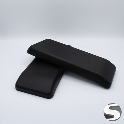 Haworth Very Chair Replacement Arm Pads for Very in Black (1 Pair)
