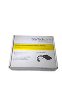 StarTech.com USB32DP24K60 USB to Dual DisplayPort Adapter - 4K 60Hz - USB 3.0 (5