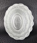 Boyd's Crystal Art Glass CHICK SALT #59 CRYSTAL SATIN 5-31-84 — photo 4