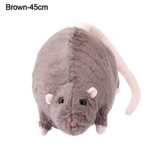 Cute Mouse Plush Toy 45cm Soft Stuffed Animal Doll Kids Birthday Gift
