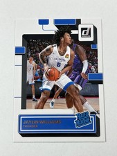 2022-23 Panini Donruss - Rated Rookie Jaylin Williams #241 (RC) Read