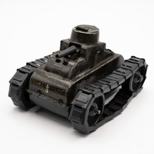 Vintage Tinplate Wind-Up Tank Gama