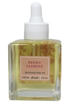 Home & Body Co Peony Jasmine Restoring Body Oil 4 oz New Glass Bottle