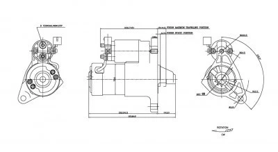 Arranque nuevo para 99-02 Jeep Grand Cherokee 4.7L V8 56041207AB Foto 2 de 4