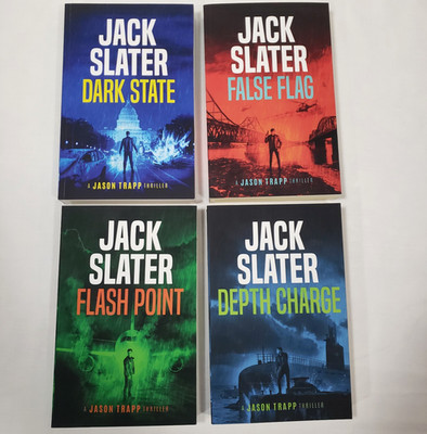 Jason Trapp Series Set Of 4 Books 1-4 Jack Slater Lot Young Adult Thriller YA