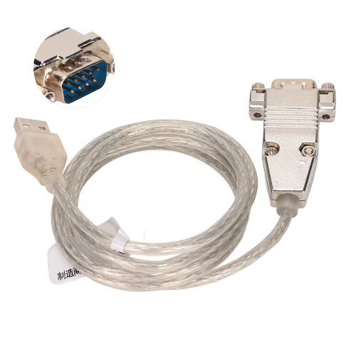 Usb To Serial Adapter Industrial Grade Metal Shell Usb Serial 9 Pin Rs‑232 SPC