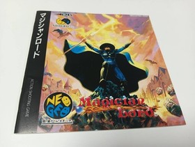 Magician Lord Neo Geo CD SNK NGCD Rare Retro Good Used Game From Japan