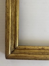 Antique Gilt Wood Arts & Crafts Picture Frame Fits 10x16 Plein Air Circa 1930