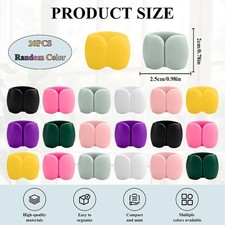 20pcs Cable Organizer Clips Cord Wrap Holders for Charger Wire Storage