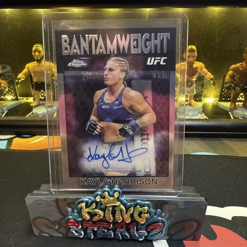KAYLA HARRISON AUTO 2026 Topps Chrome UFC #86S-KH 1986 Topps Signatures