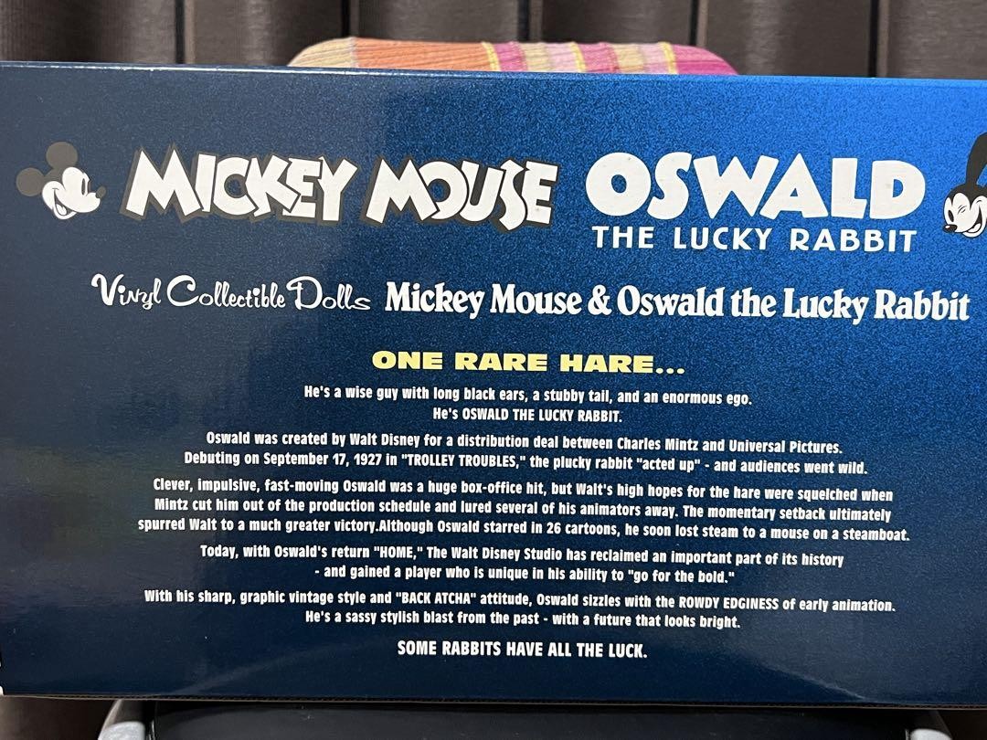 Mickey Mouse & Oswald Medicom Toy Figure | eBay