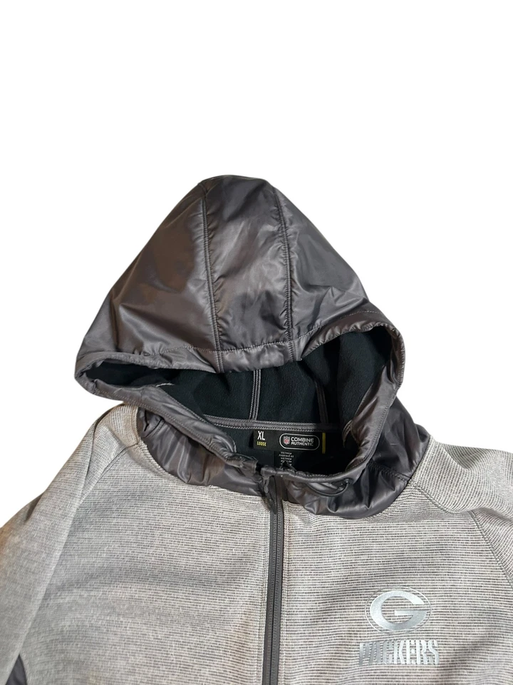 NFL 绿湾包装工队 Under Armour 组合正品全拉链运动衫女式 XL — 第 4/4 张图片