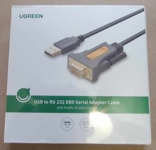 UGREEN | USB to RS-232 DB9 Serial Adapter Cable | Model: 20223