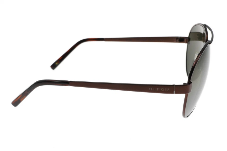 Gafas de sol Tommy Hilfiger 238384 para hombre piloto marrón/verde talla 61-12-135 Foto 3 de 4