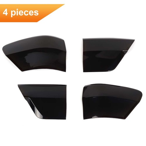 For 11-13 Jeep Grand Cherokee Left&Right Smoke Black Taillight Rear Lamp Covers - Picture 12 of 13