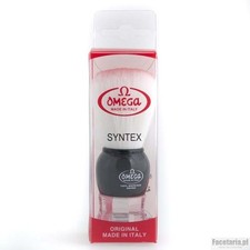 Omega Shaving Brush  90072 100 Synthetic Syntex RED or BLACK