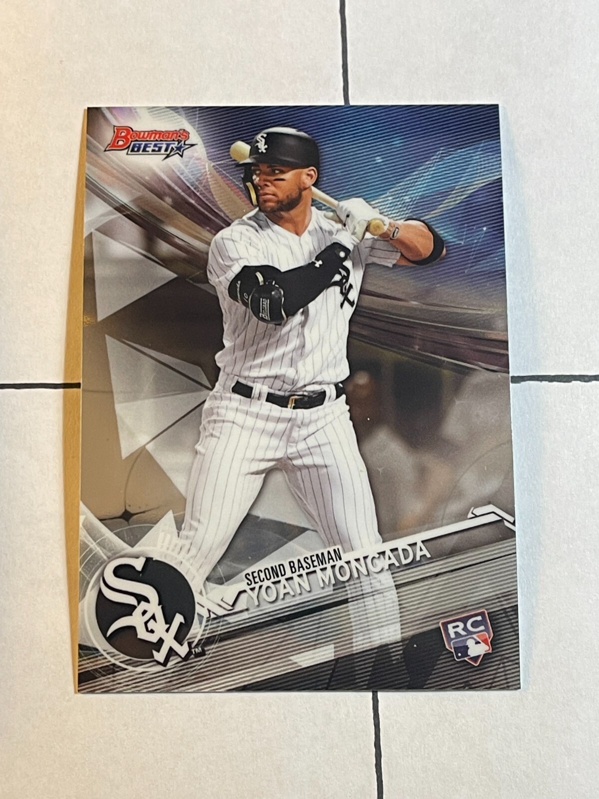 Yoan Moncada 2017 Bowman's Best Rookie Card RC #21 White Sox