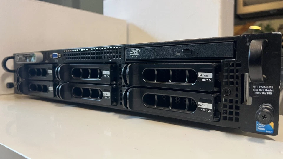 Dell PowerEdge 2950 Server 4.5TB SATA No Hard Drives - Image 2 of 4