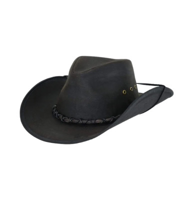 Outback Trading Bootlegger Brown Oilskin Hat 1484-BRN