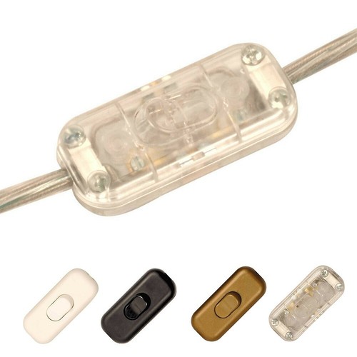 In Line Switch Rocker Switch Bedside Lamp Switch For Desk Lamp ON OFF ...