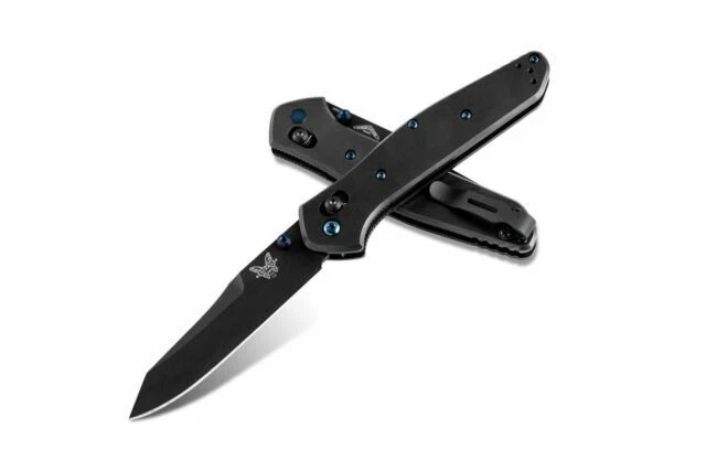 Mango de Titanio Benchmade Negro cuchillos, espadas de colección, Blades, armaduras y accesorios