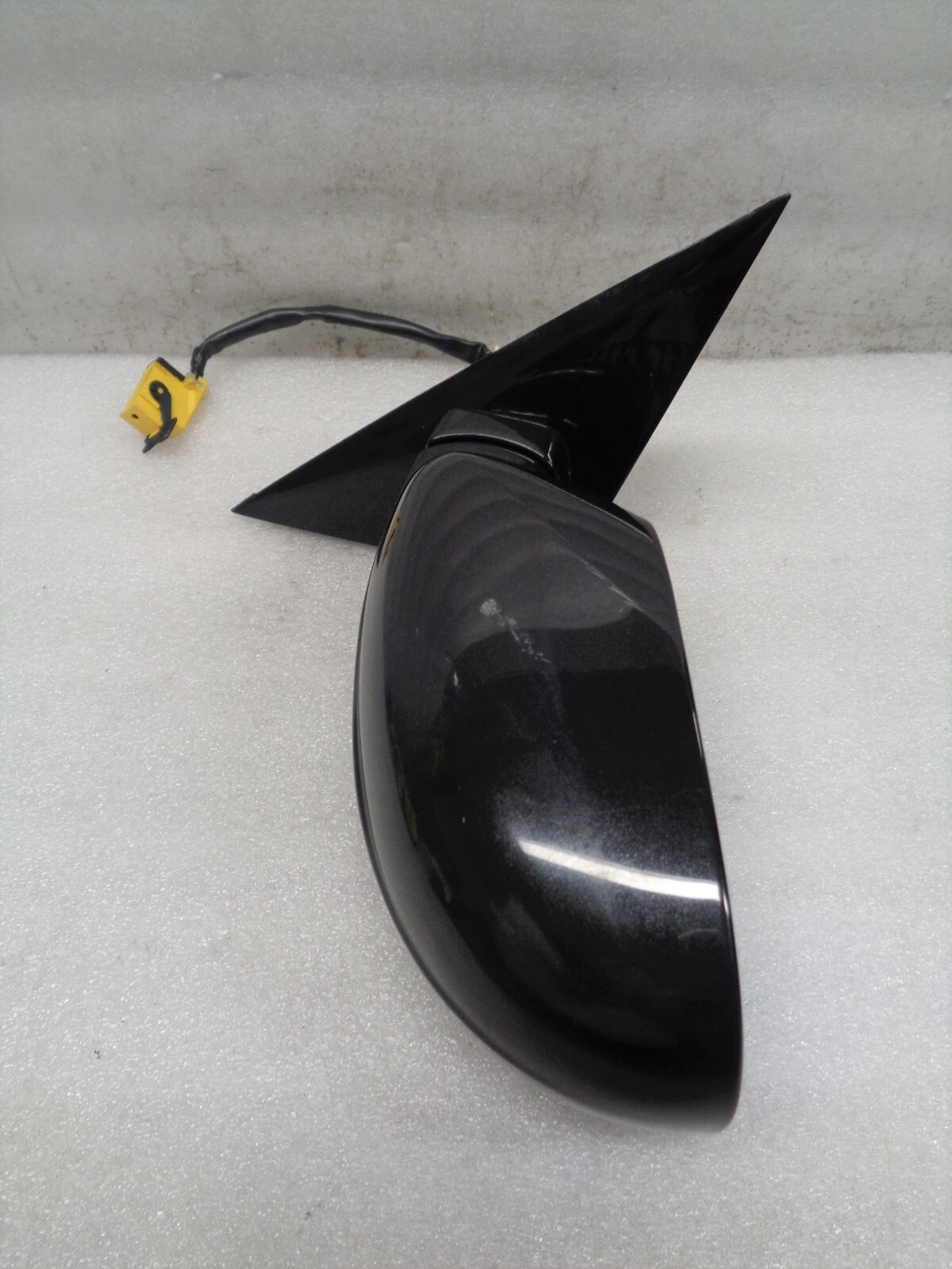 04-08 Maserati Quattroporte Left Driver Exterior Door Mirror Black OEM AK2209252