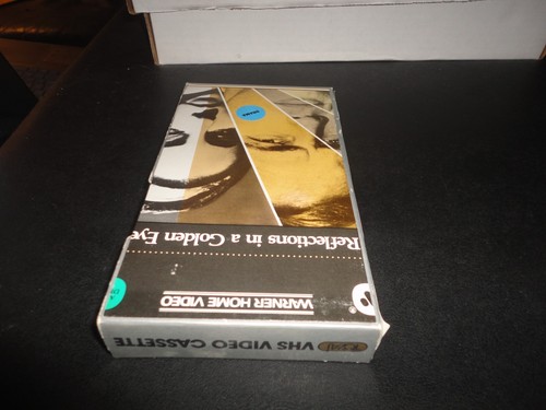 Reflections In A Golden Eye (VHS, 1967) Marlon Brando Rare Erotic Thriller HTF - Picture 4 of 4