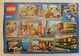 LEGO CITY Bus Station (60154), NEW IN BOX FACTORY SEALED