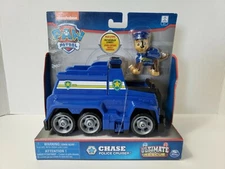 Nickelodeon Paw Patrol Ultimate Rescue Chase Police Cruiser w/ 2" Pup - NEW
