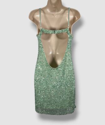 slim fit dress slacks Ines Sequin Dress  Retrofete