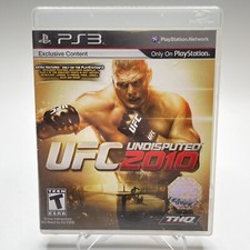 UFC Undisputed 2010 PlayStation 3 PS3 CIB Complete!
