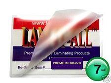 500/pack LAM-IT-ALL 7 Mil Military Card Hot Laminating Pouches 2-5/8 x 3-7/8