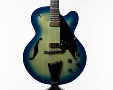 Ibanez AFC155-JBB Contemporary Archtop 2017 Jet Blue Burst