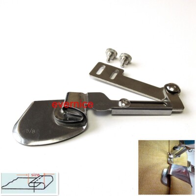 Double Fold Clean Finish Swing Hemmer für Janome Viking Elna Weiß Kenmore++