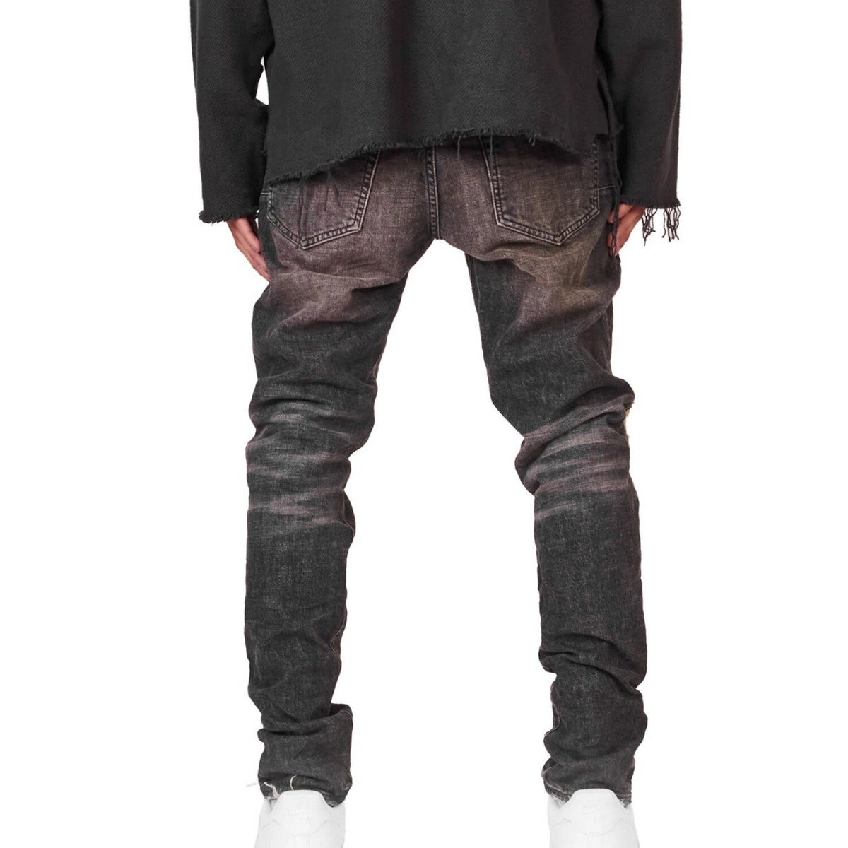Purple-brand Distressed Dirty Jeans Mens Style : P002-ddgb222 | eBay