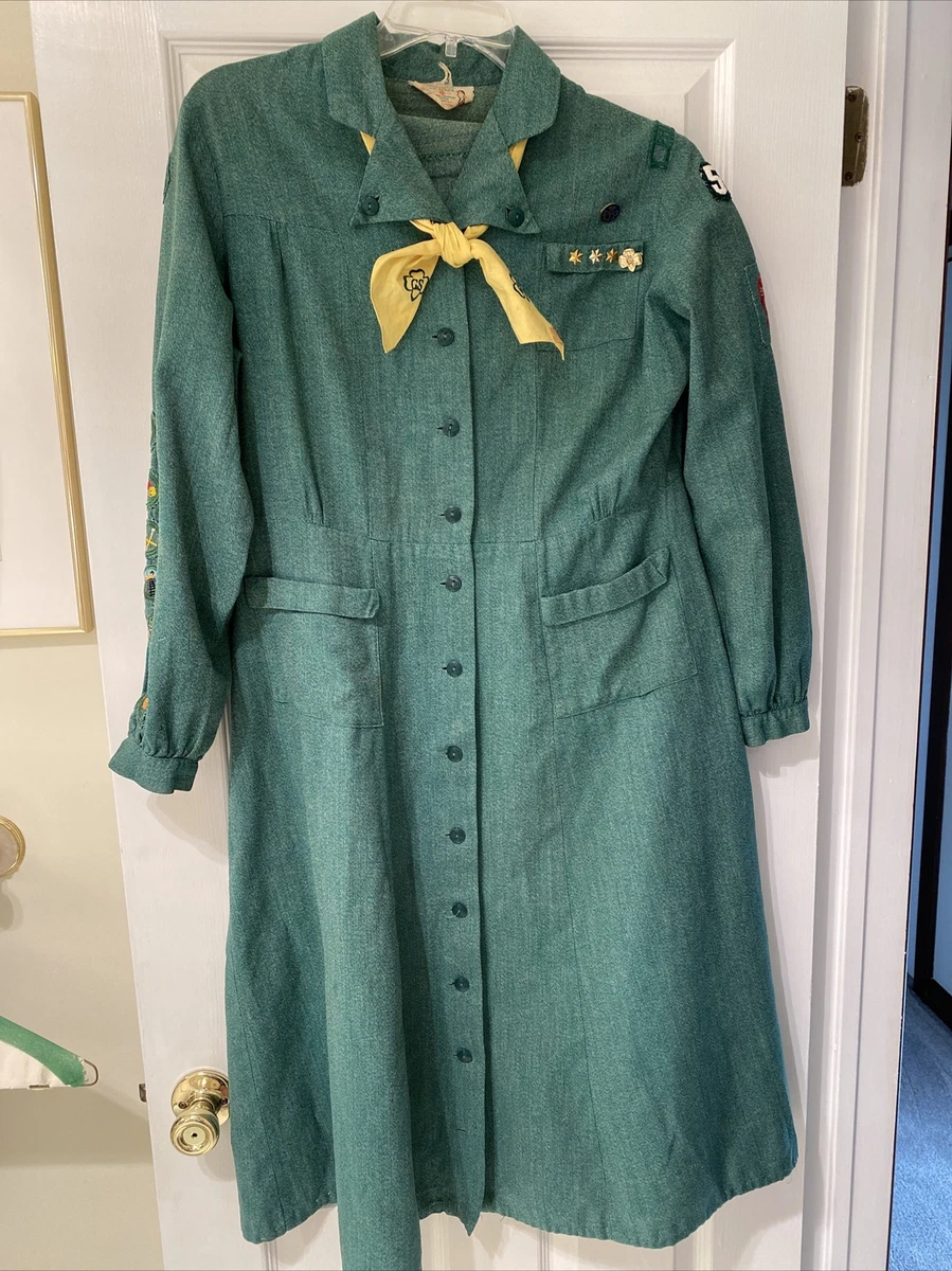 Vintage girl scout hot sale dress