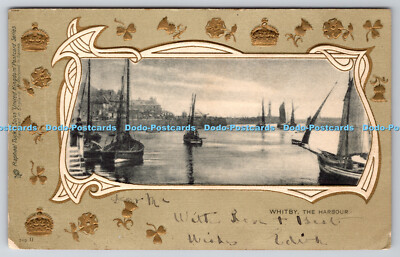 R766883 Whitby Der Hafen Raphael Tuck and Sons Vereinigtes Königreich Postkartenserie