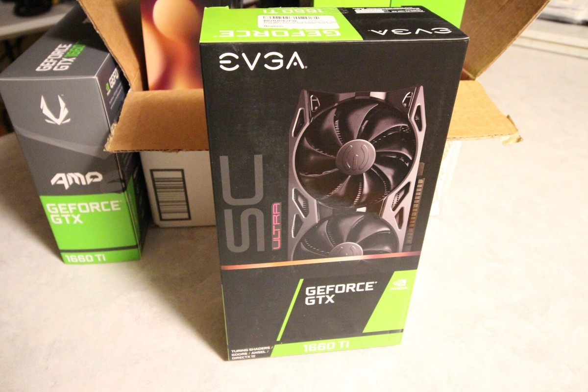 EVGA SC Ultra Gaming NVIDIA GeForce GTX 1660 Ti 6GB GDDR6 Graphics 