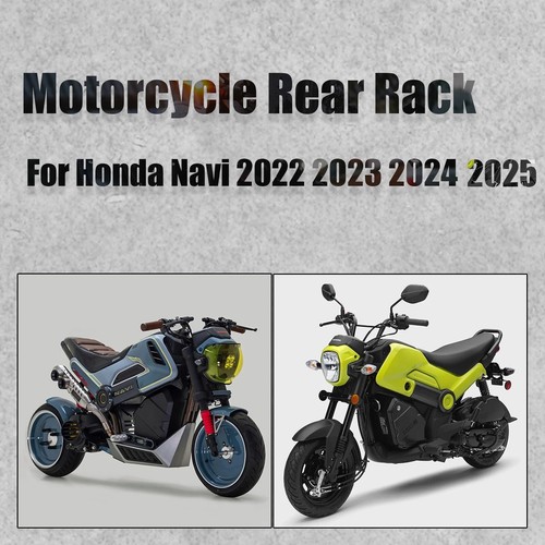 Motorcycle Rear Rack Luggage Rack Compatible with Honda Navi 2022 2023 2024 2... - Picture 4 of 5