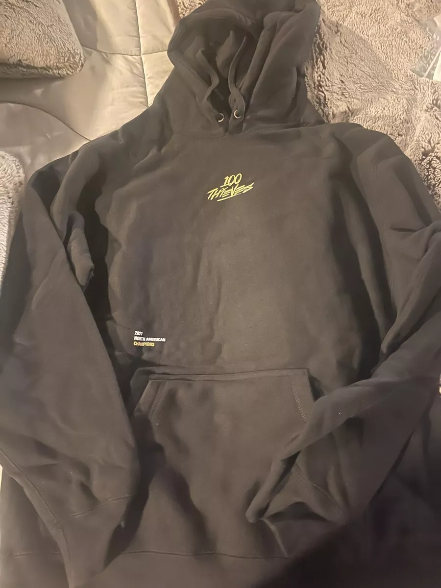 100 thieves tri color hoodie clearance ebay