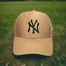 NY Yankees  Hat '47 Brand Alternate Color "Mocha"  MLB  Promotional Cap H70
