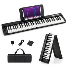 SONART 61 Key Full Size Piano Semi-Weighted Keyboard MIDI Wireless Connection