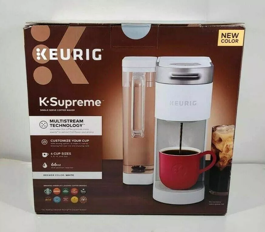 Keurig K-Supreme Coffee Maker, Single Serve K-Cup Pod Coffee