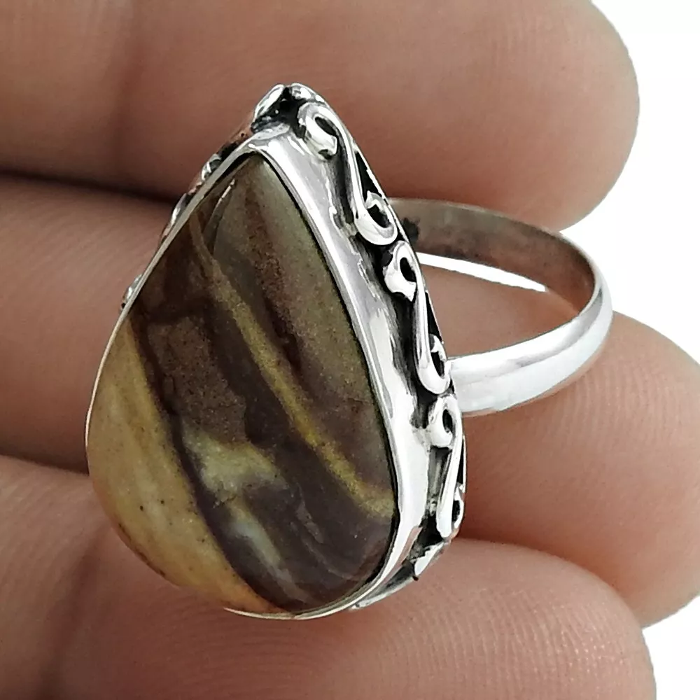 Septarian ring best sale