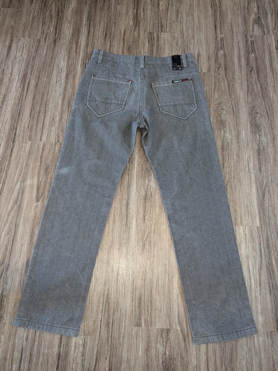 SOUTH POLE グレー ストレートデニム90s SouthPole Jeans Gray Straight Leg Y2K Denim Skater Men's Size 36 X
