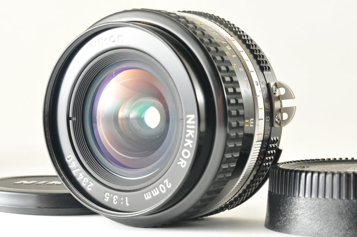 Nikon Ai-s NIKKOR 20mm f3.5 マニュアルフォーカスレンズ 一眼 Nikon Ai-s NIKKOR 20mm f3.5 マニュアルフォーカスレンズ 一眼